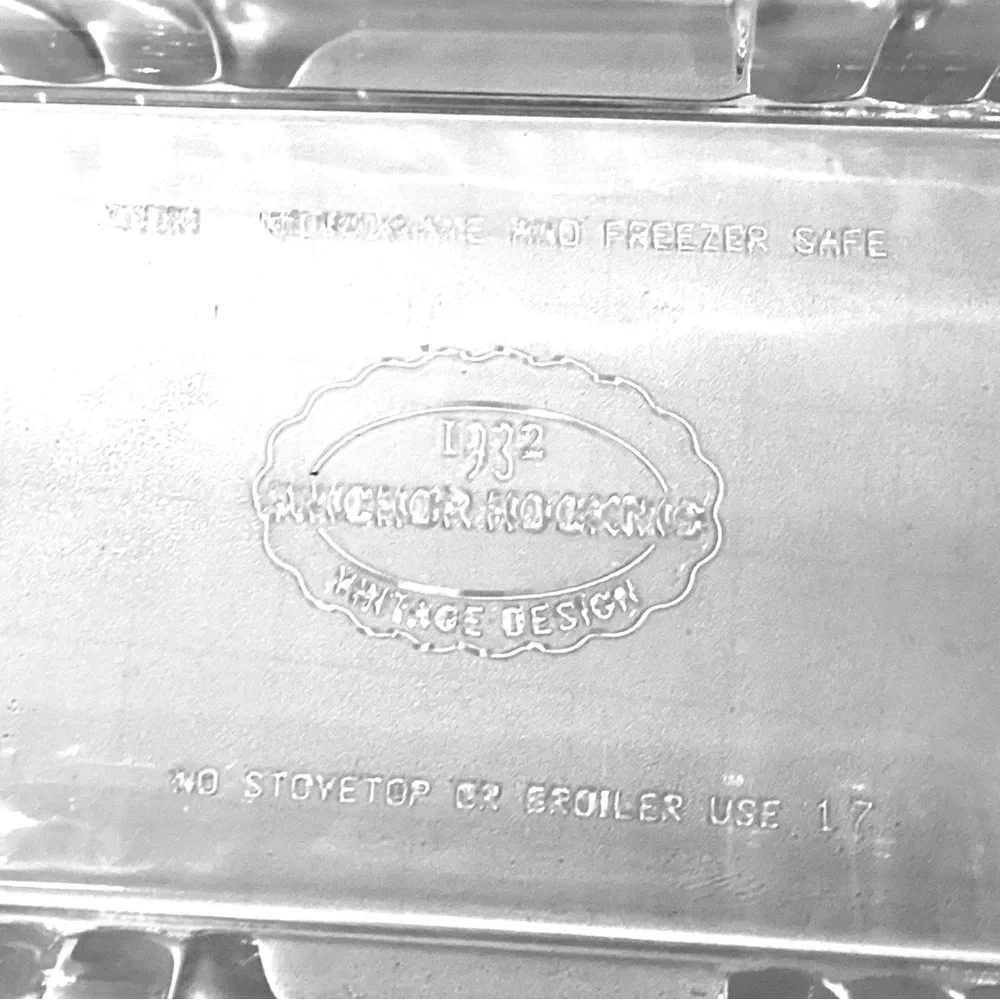 Anchor Hocking 1932 Vintage Design Glass 8 3/4